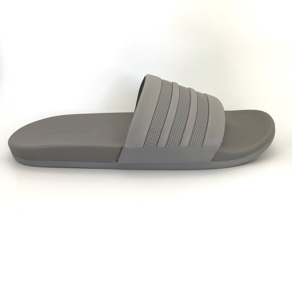 Adidas Adilette comfort slides shoes grey - Picture 2 of 6